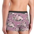 thumbnail image 4 of Bingfone Rose Flowers Men's Underwear - Casual Stretch Boxer Briefs-Medium, 4 of 7