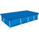 thumbnail image 1 of Rectangular Tubular Pool Cover, Rectangular Swimming Pool Cover, Tubular Pools Bubble Cover, Rain Cover - Blue (400X210CM), 1 of 5
