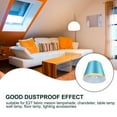 thumbnail image 4 of OULII 1Pack Green Cloth Craft Lampshade for Decoration Style, 4 of 8