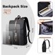 thumbnail image 4 of HEROIC KNIGHT Mochila Delgada Vintage para Laptop para Hombre y Mujeres, Mochila de Trabajo de 15.6 Pulgadas con Puerto de Carga USB, Bolsa de Computadora con Solapa Antirrobo para Viajes de Negocios, 4 of 7