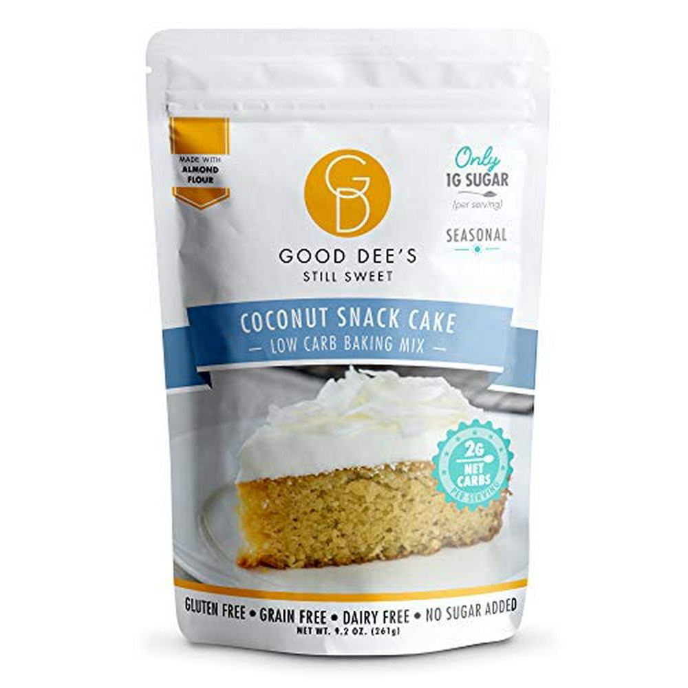 Good Dee?s Coconut Cake Mix Low carb, Keto friendly Good Dee?s Coconut Cake Mix Low carb, Keto friendly