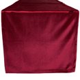 thumbnail image 4 of 14" x 108" Velvet Table Runner Burgundy, 4 of 5