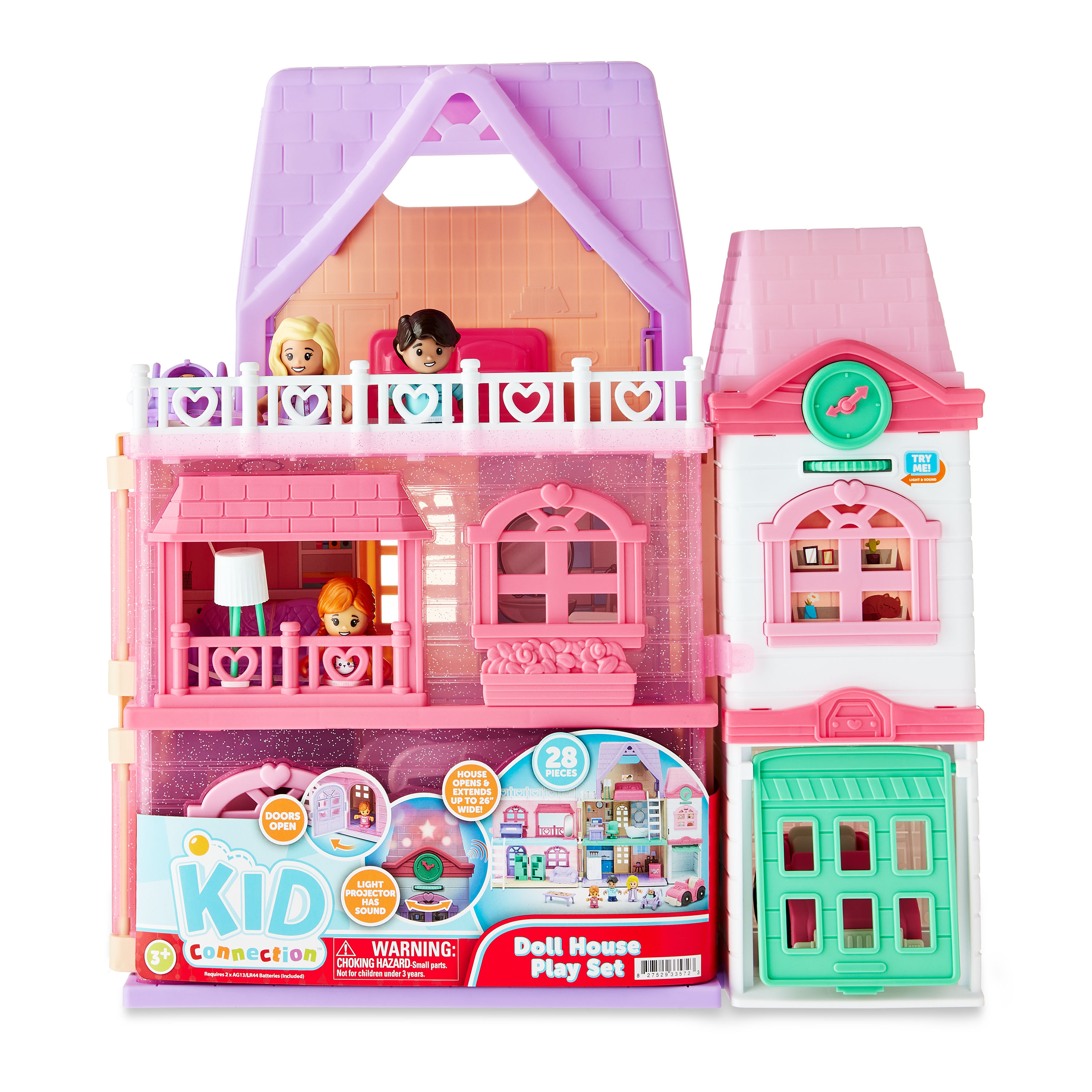 Kid Connection Dollhouse Playset with Light Projector photo 7