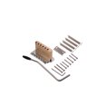 thumbnail image 2 of Greeniant Accesorios para instrumentos de puente de guitarra, suministros para guitarras, barra Whammy, tornillos de superficie lisa, marco de Metal, pieza Accesorios para instrumentos musicales Greeniant OD025783-00, 2 of 6