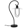 thumbnail image 1 of Simple Designs LT1086-BLK Modern Metal Table Lamp, Black, 1 of 4