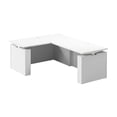 thumbnail image 1 of Stratus 60W x 78D L Shaped Standing Desk White - Engineered Wood, 1 of 8