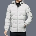 thumbnail image 4 of Chaquetas de plumas para hombre Abrigo acolchado con capucha para hombre Ropa de invierno Parkas Reseñas coreanas Muchos acolchados en promoción Ropa cálida de lujo, 4 of 5