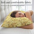 thumbnail image 5 of Summer Bees Pillow Covers, Linen Long Throw Pillow Case, Pastoral Garden Yellow Honey Watercolor Holiday Pillow Protector Decorative Cushion Cover for Living Room/Bedroom 12" x 20", 5 of 8