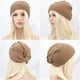 thumbnail image 4 of Gorros de invierno para mujer, gorro de lana, gorro de punto, gorro holgado, turbante cálido, gorro grueso para quimioterapia para pacientes con cáncer., 4 of 5