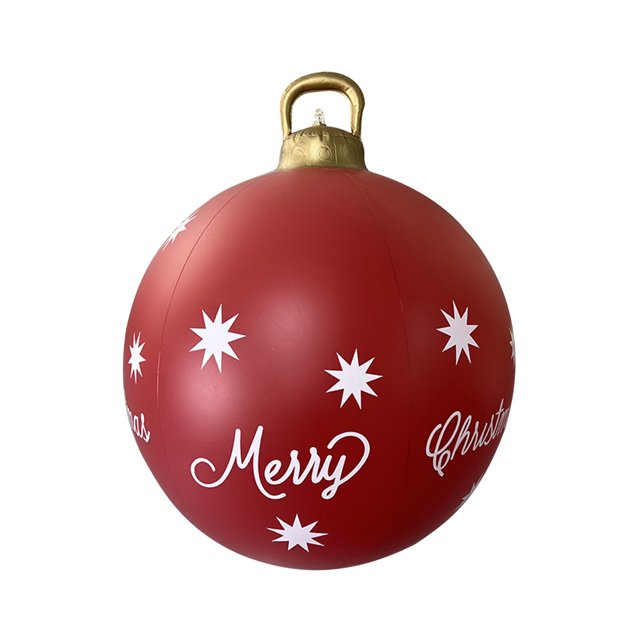 FLhrweasw Inflable Navidad PVC 60 Cm Adornos Soplado Navidad para Patio (J)