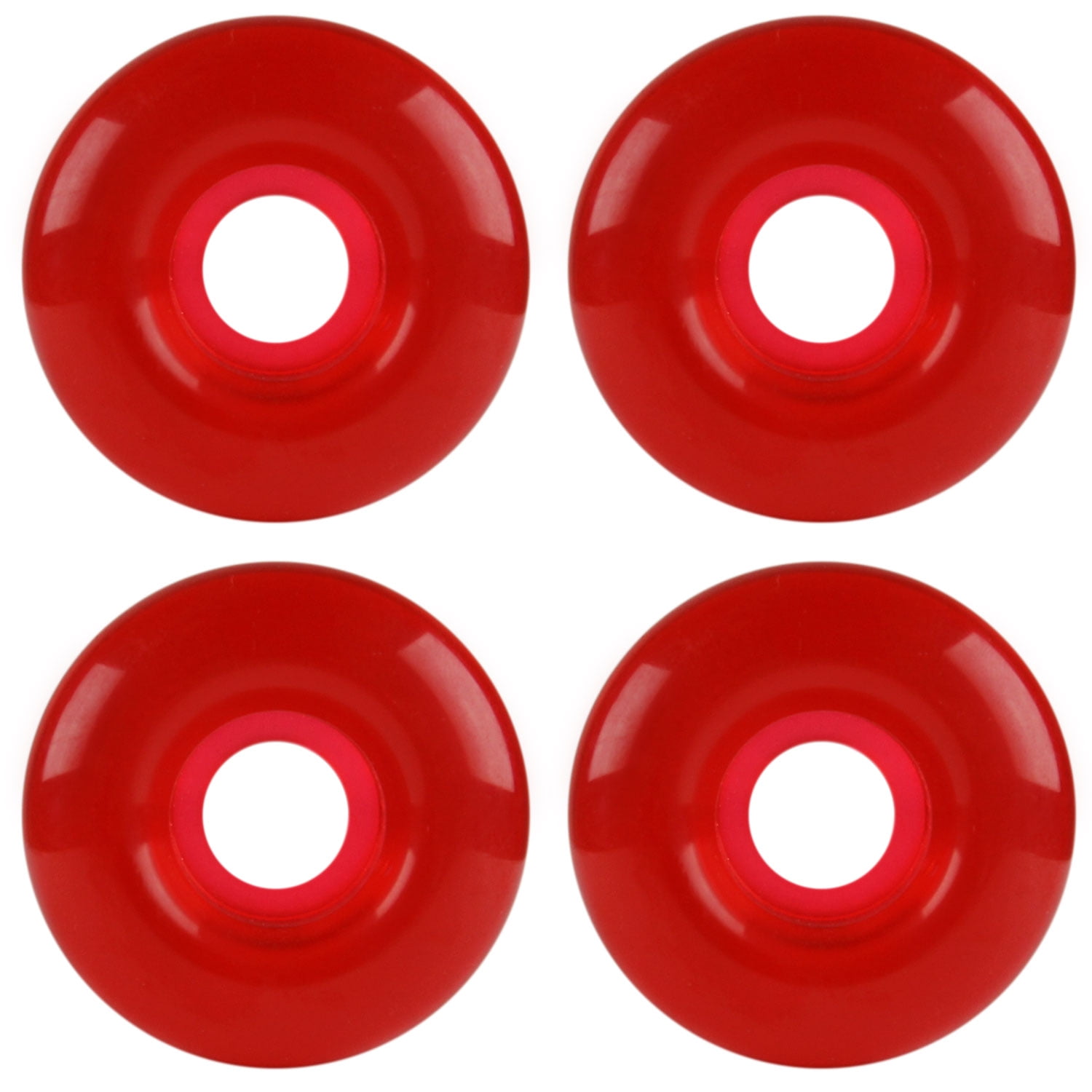 RED GEL Skateboard WHEELS Skateboards 54mm 98A
