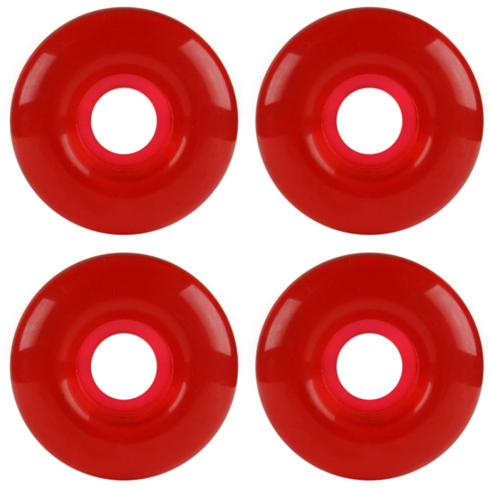 RED GEL Skateboard WHEELS Skateboards 54mm 98A