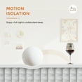 thumbnail image 3 of Avenco Luna 8" Queen Size Medium Hybrid Support Mattress, CertiPUR-US  Motion Isolation Mattress, 3 of 9