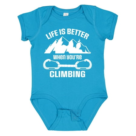 

Inktastic Rock Climbing Mountains Gift Baby Boy or Baby Girl Bodysuit