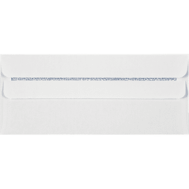 LUXPaper #10 Regular Envelopes, 4 1/8 x 9 1/2, White, 50/Pack