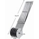 thumbnail image 2 of 2024,5 Wheel Pastry Slicer, Stainless Steel Telescopic Pizza Slicer, Multi Wheel Cutter, Dough Divid, 2 of 5