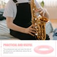 thumbnail image 5 of GOOHOCHY Sax Accessories 1Pack Pink 8.5x3.3in Silicone Mute for Practice, 5 of 8