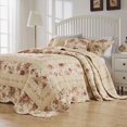 thumbnail image 1 of Juego de colchas Greenland Home Antique Rose 100% algodón King, 1 of 7