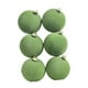 thumbnail image 3 of Bolas colgantes navideñas,Adornos navideños con bolas flocadas para exterior e interior,Fiesta navideña Festival Jardín Patio trasero Césped,Surtido de adornos decorativos para colgar Verde, 3 of 8