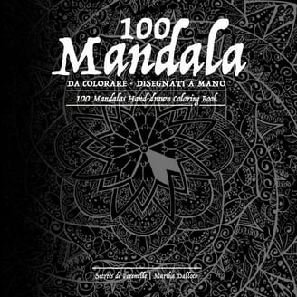 MANDALA A MEZZANOTTE Libro da Colorare: Libro da Colorare per Adulti