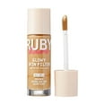 thumbnail image 3 of Ruby Kisses Glowy Skin Filter Foundation - All-in-1 Primer, Skin Tint & Highlighter, Hydrating Light Coverage with Squalane, Natural Dewy Finish, Luminous & Radiant Glow (Light), 3 of 11