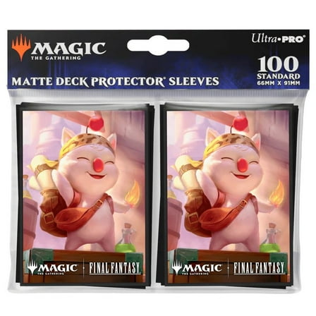 Ultra Pro Magic: The Gathering Stiltzkin Moogle Matte Deck Protector Trading Card Sleeves 100ct