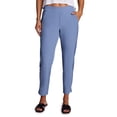 thumbnail image 4 of RBX Active Women's Ribbed Side Woven Ankle Pant With Pockets, 4 of 6