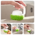thumbnail image 4 of 2Pcs Kitchen Brushes for Dishes Dish Scrubber Kitchen Scrub Brush Dish Scrub Brush Dishwashing Brush, 4 of 9