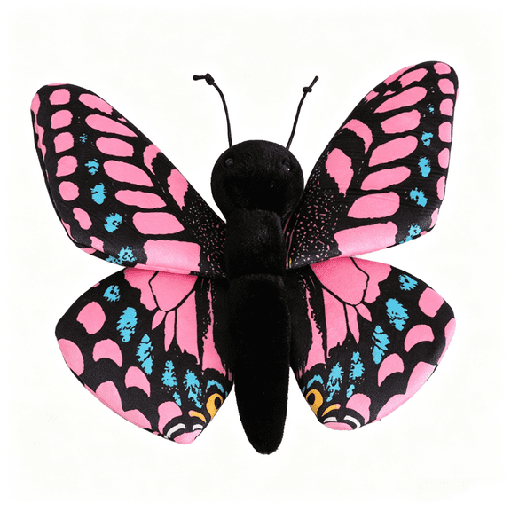 Realistic Butterfly Plush Doll - Simulated Butterfly Stuffed Animal Toy for Sofa Bedroom Decor Gift