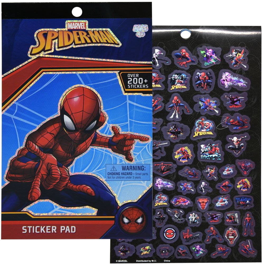 Spiderman Large Lunch Tin Box with 24pc puzzle inside With Sticker