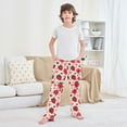 thumbnail image 6 of Heart Strawberry Flower Pajama Pants Soft Lightweight Lounge Pants Bottoms Sleep Pants Warm Comfy, 6 of 9