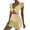 Beige, variant on Ruched Cut Out Bodycon Dresses for Women Sexy V-Neck Short Sleeve 2 Piece Club Dress Slim Fit Mini Party Dress