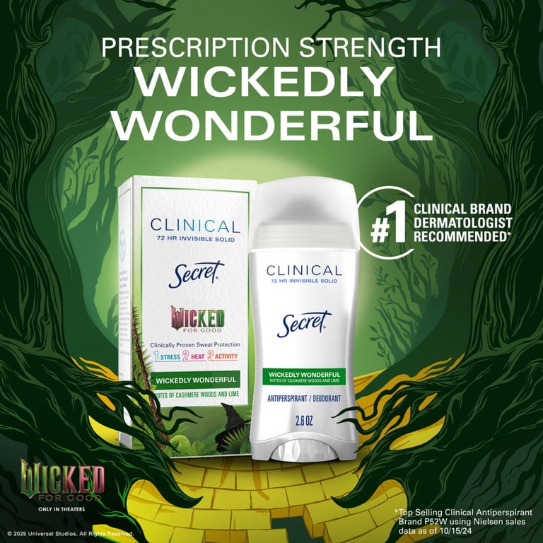 Secret Clinical Invisible Solid Antiperspirant & Deodorant for