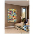 thumbnail image 4 of "Color Pattern II" Painting Print on Wrapped Canvas, 4 of 7