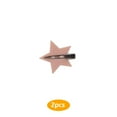 thumbnail image 4 of 2Pcs Non-trace Épingles à Cheveux Matériau Robuste Simple Charmant Coiffeuse Clip Style à la Mode pour Bébé Femmes Filles Dame Pentagramme Rose, 4 of 8