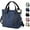 Dark Blue, variant on Tinkertechus Bag, Large Capacity Multi-pocket Handbag, Dual Use Shoulder Bags with Zipper & Compartments, for Women