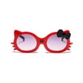 thumbnail image 4 of Hello Kitty-gafas de sol Kawaii para niños, lentes de sol con dibujos animados, espejo, a la moda, 4 of 4