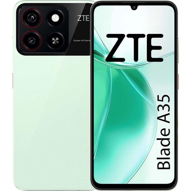 AndroidナビCortex-A35 4コア 4GB RAM 64GB ROM ZTE Blade A35 Smartphone | 64GB Storage with 6GB (4GB+2GB) RAM