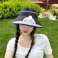 thumbnail image 2 of Sun Visor Hats With Fan-three Speed Usb Rechargeable,sun Protection Sun Cap For Women/men/kid,adjustable Buckle Strap Sun Hat, 2 of 5