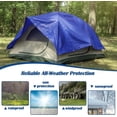 thumbnail image 5 of Heavy Duty Waterproof Tarp, 30 x 40 FT, Blue, 5MIL Thick, Multi-Purpose Cover for Construction, Vehicle and Outdoor Use, Large Tarp with Grommets, All-Weather Protection, 5 of 7