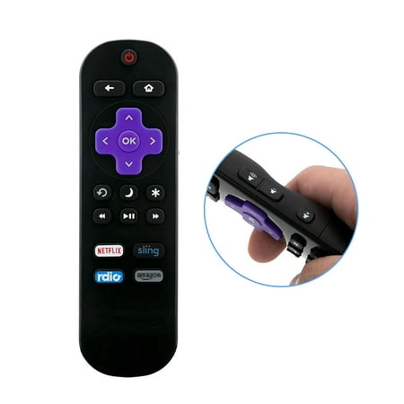 Haier Component Tv - Roku Haier HTR-R01 Remote Control for LCD/LED Smart Televisions