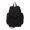 Black, variant on Cinch Top Nylon Rucksack, Lightweight Gym Knapsack with Divided Compartments, Durable Bag for Outdoor Errands, 10.63 Inch (Grey)