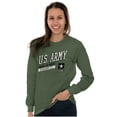 thumbnail image 4 of US Army Star Logo Proud to Serve Unisex Plus Size Long Sleeve Tee Shirt Brisco Brands 2X, 4 of 5