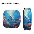 thumbnail image 4 of COEQNE Ocean Dolphin Rollator Seat and Back Rest Covers Medical Rollator Walker Seat Set of 2 Piece Covers Animal Patterns Rollator Seat and Back Rest Covers, 4 of 7