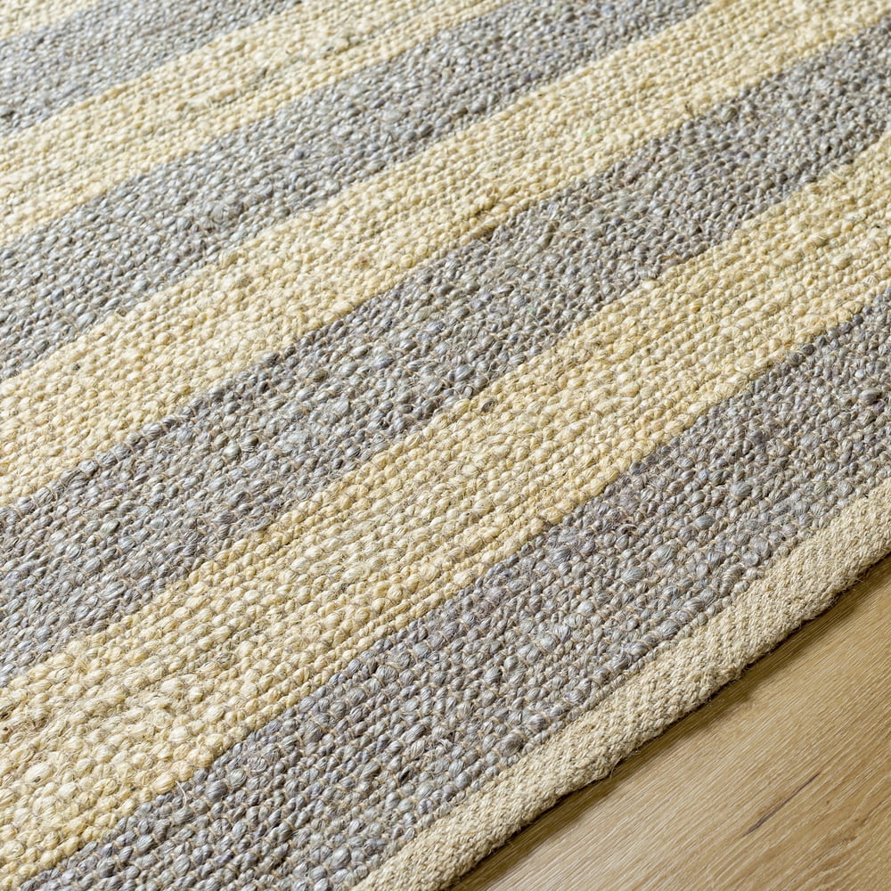 Livabliss Jute Rugs for Living Room, 5x7 Atina Cottage Wheat Rug, Bedroom Dining Room Home Decor Stain Resistant Carpet (5' x 7'6")