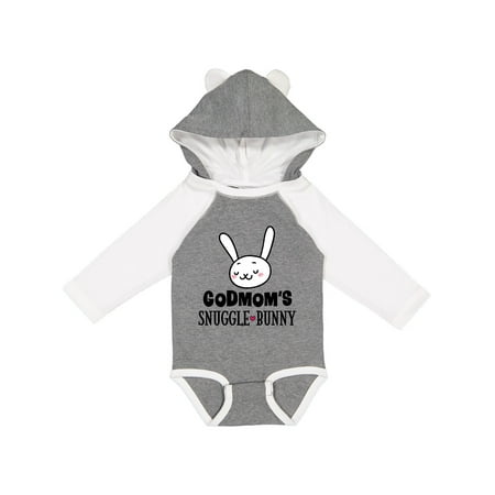 

Inktastic Godmother Snuggle Bunny Easter Gift Gift Baby Boy or Baby Girl Long Sleeve Bodysuit