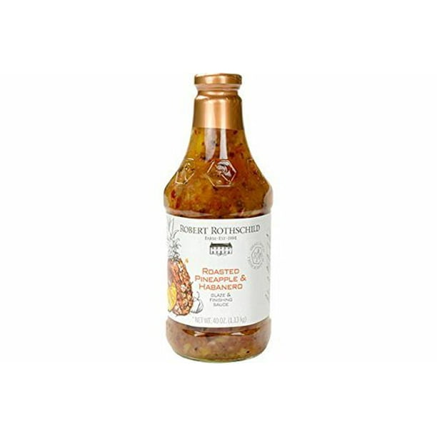 Robert Rothschild Roasted Pineapple and Habanero Sauce 40 oz Walmart