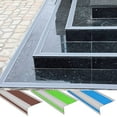 thumbnail image 5 of NUZYZ Stair Safety Strip Self-Adhesive Stair Edge Protector Non-Slip Waterproof Stair Edge Stripe Indoor Outdoor Stair PVC Anti-slip Strip, 5 of 8