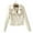 White, variant on Tdoqot Women's Leather Jacket- Zipper Casual Short Fall Jackets for Women Wine Size M
