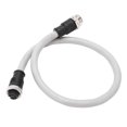thumbnail image 2 of Riousery 19.7 inches / 0.5m Backbone Cable 7/8in Thread 5pin Male to Female Connector Waterproof Universal for Motor Rail Transit, 2 of 9
